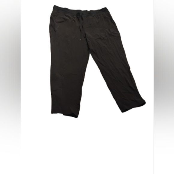 Jockey Womens Black Track Pants Joggers Sz 2X - Picture 1 of 4